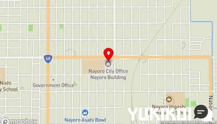 の地図 cafeteria BASIL レストラン で 名寄市