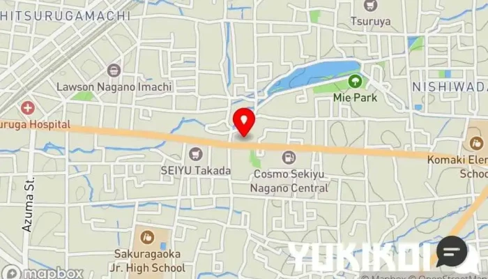 の地図 Caféレストラン ガスト 長野古牧店 ファミリー レストラン, 朝食レストラン, 日本式洋食レストラン, 宅配/出前, テイクアウト, レストラン, 洋食レストラン で 長野市