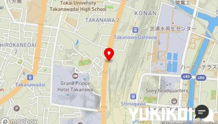 の地図 DEVI CORNER 品川店 インド料理店, ハラル料理店, インド料理テイクアウト専門店, テイクアウト, ビーガン料理店, ベジタリアン料理店 で 港区