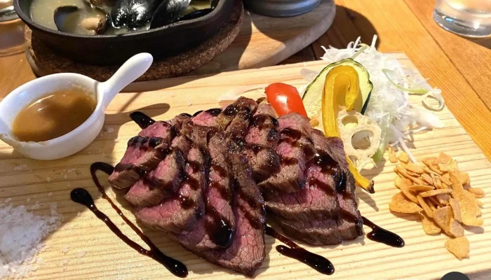 Farmers Cafe And Grill奈良食堂 Leaves ステーキ - 橿原市