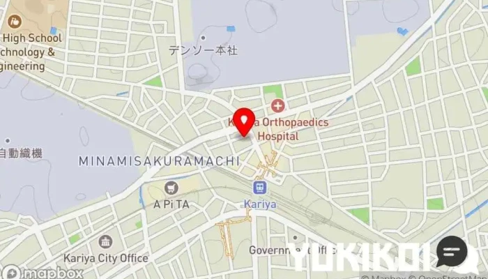 の地図 KUSHIEMON〜串笑門〜刈谷店 居酒屋 で 刈谷市