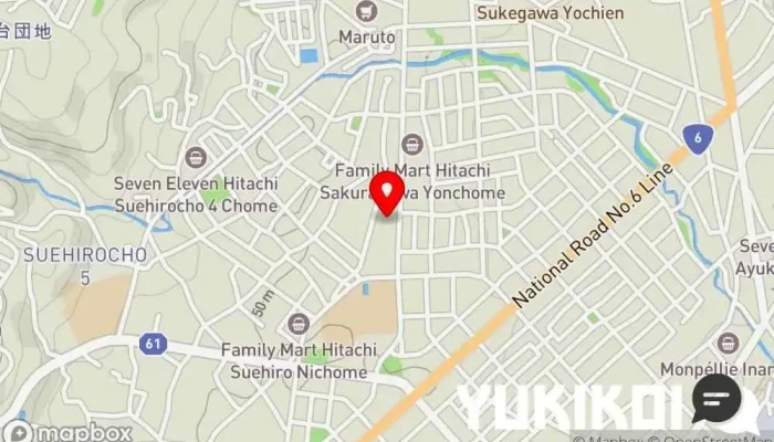 の地図 osteria Nihachi （オステリア ニハチ） イタリア料理店, モダン居酒屋レストラン で 日立市