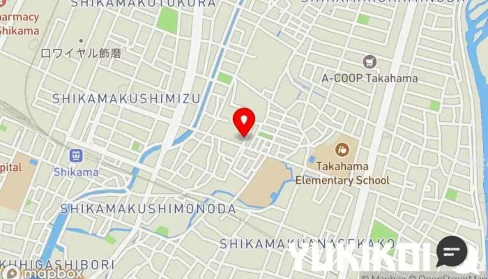 の地図 SALSA curry - 玄米とスパイスのお店 サルサカレー姫路店 カレー店 で 姫路市