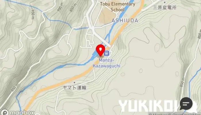 の地図 あさま食堂 定食屋 で 嬬恋村