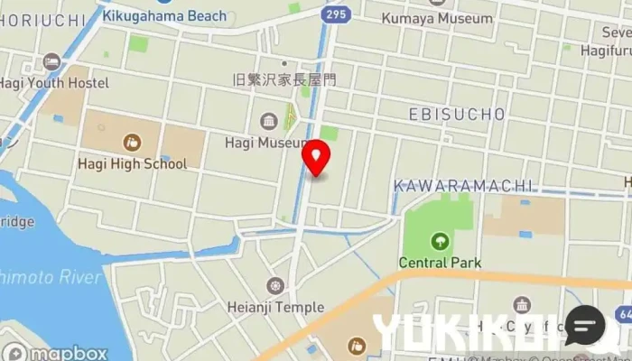 の地図 あじろ 会席・懐石料理店, レストラン で 萩市