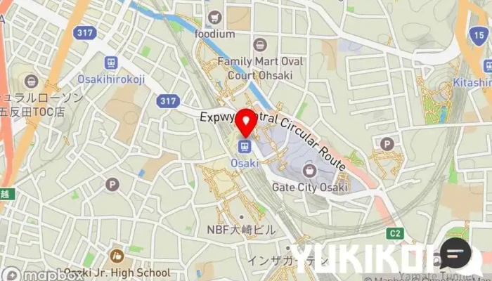 の地図 いわし料理の店 味楽 居酒屋 で 品川区