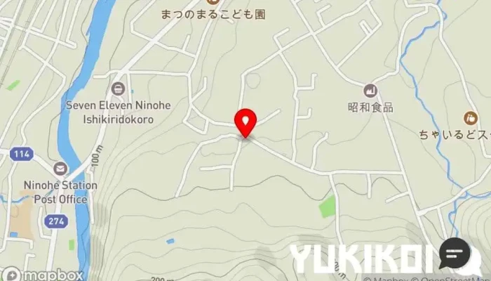 の地図 うどん屋 寅久 うどん屋 で 二戸市