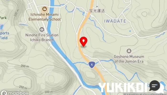 の地図 うらら亭 レストラン で 一戸町