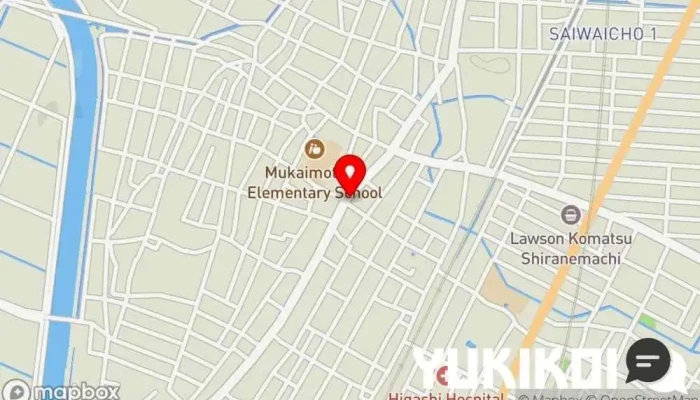 の地図 おばんざい◯十 居酒屋 で 小松市