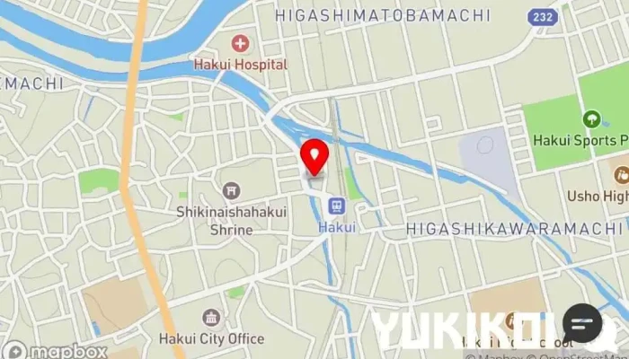 の地図 お好み焼 おばちゃん 鉄板焼き店, 和食店, お好み焼き店 で 羽咋市