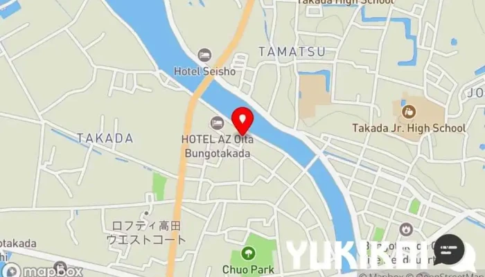 の地図 お好み焼きここ お好み焼き店, 和食店 で 豊後高田市