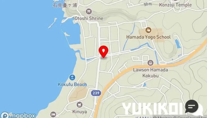 の地図 お魚のなかだ 鮮魚店, テイクアウト, 軽食店 で 浜田市