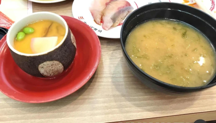 かっぱ寿司 下松店 -  スープ - 下松市