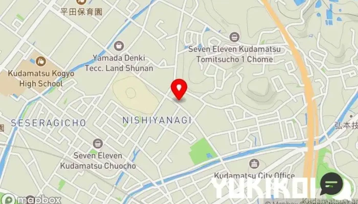 の地図 かっぱ寿司 下松店 回転寿司店, 寿司店, テイクアウト寿司店 で 下松市