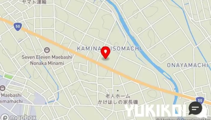 の地図 かつ久 無庵 とんかつ店 で 前橋市