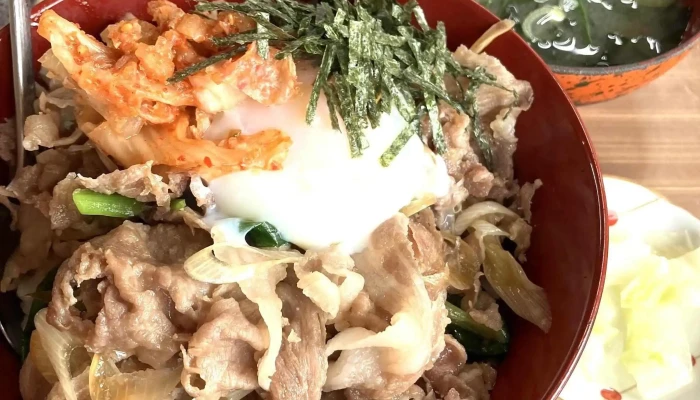 かない亭 -  牛丼 - 長野原町