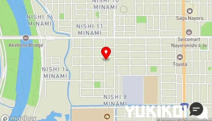 の地図 からあげキッチンやのや テイクアウト で 名寄市
