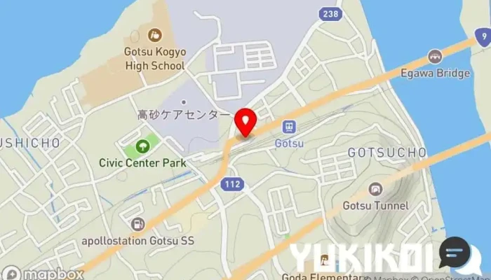 の地図 かわさきや 寿司店 で 江津市