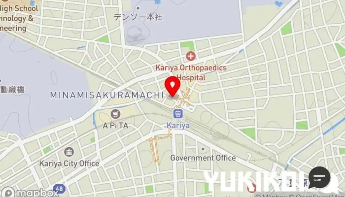 の地図 くずし肉割烹 轟 刈谷店 居酒屋 で 刈谷市
