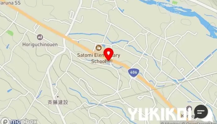 の地図 くちなし亭 日本式洋食レストラン で 高崎市