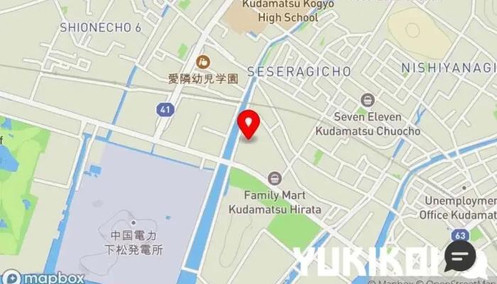 の地図 ごはんどき 下松店 定食屋, 日本式洋食レストラン, 蕎麦店, うどん屋 で 下松市