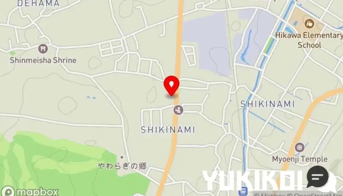 の地図 じゅげむ ラーメン屋 で 宝達志水町