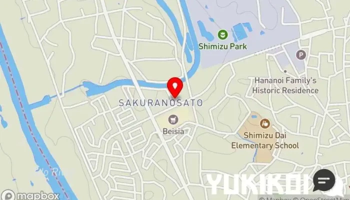 の地図 すたみな太郎 野田桜の里店 ビュッフェ レストラン, 焼肉店 で 野田市