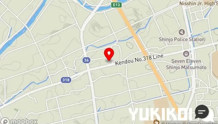 の地図 そば処あさ沼 蕎麦店 で 新庄市