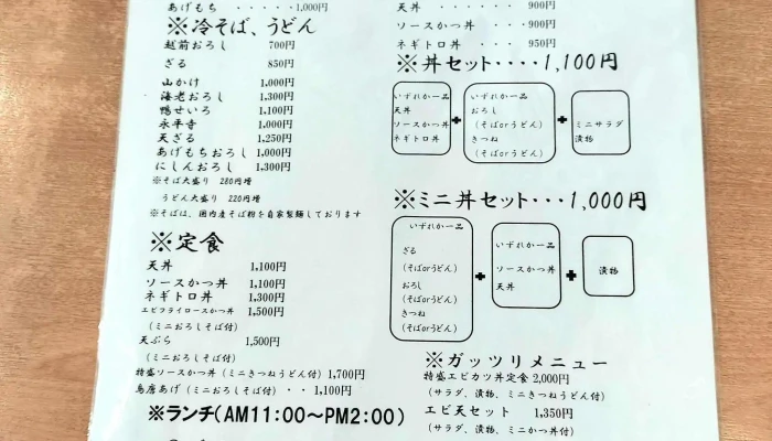 そば処こばやし -  Comentario 4 - 坂井市