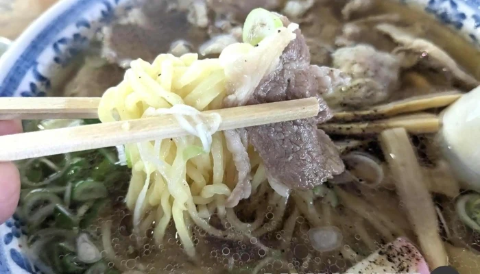 そば処八千代 -  スープ - 新庄市