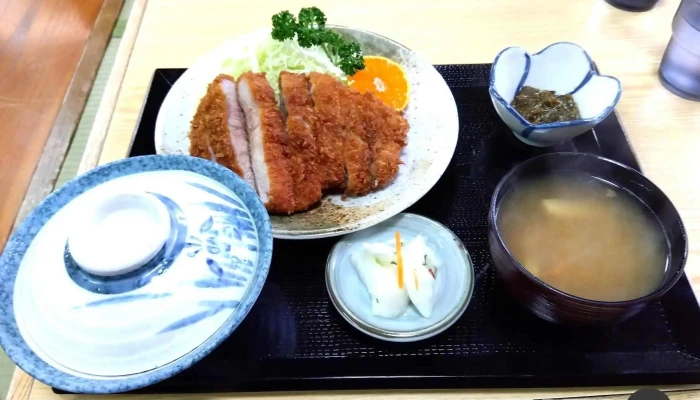 ちっちや食堂 -  豚カツ - 二戸市