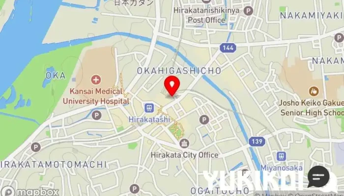 の地図 ちゃりん坊 枚方店 居酒屋 で 枚方市