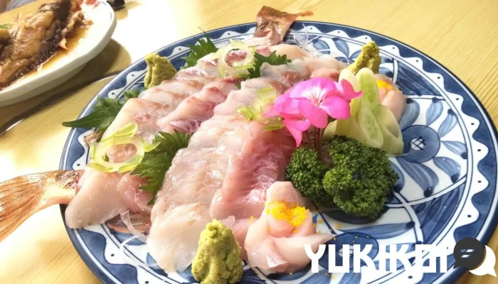とよ天 -  刺身 - 羽咋市
