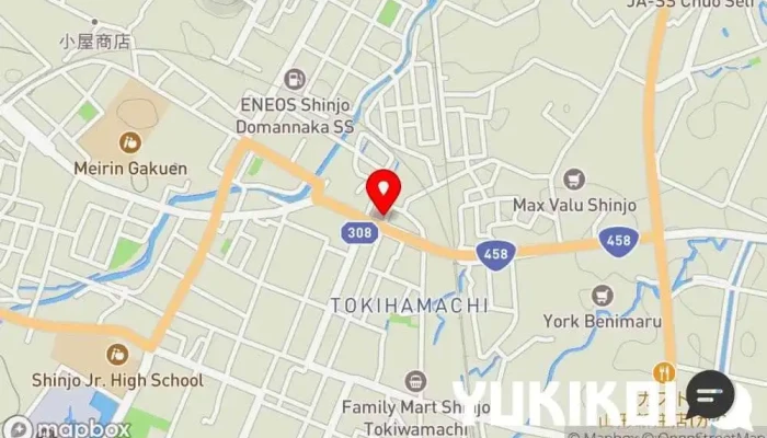 の地図 とり星 焼き鳥店 で 新庄市
