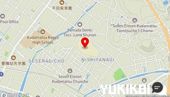 の地図 はなまるうどん ゆめタウン下松店 うどん屋, ファースト フード店, 和食店, テイクアウト で 下松市