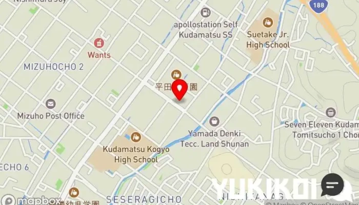 の地図 はま寿司 下松美里町店 回転寿司店 で 下松市