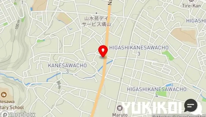 の地図 はま寿司 日立金沢店 回転寿司店 で 日立市