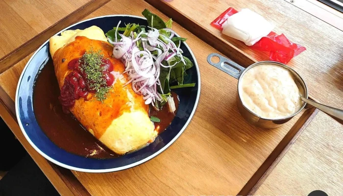 れんげやの森 カフェ食堂れんげや -  オムライス - 中能登町