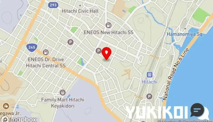 の地図 アイ エヌ キッチン 日立店 （I-N kitchen） インド料理店 で 日立市