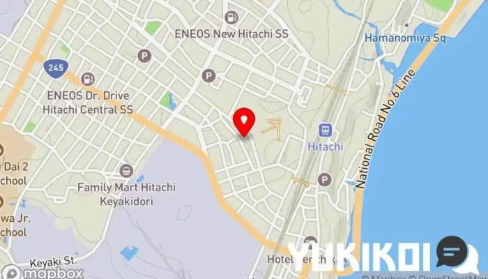 の地図 アルフレスコ・ダイニング イタリア料理店 で 日立市