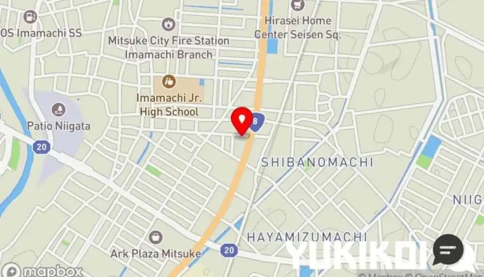 の地図 インド料理モティマハル インド料理店, 北インド料理店 で 見附市