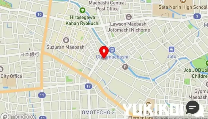 の地図 エルヴィエント スペイン料理店 で 前橋市
