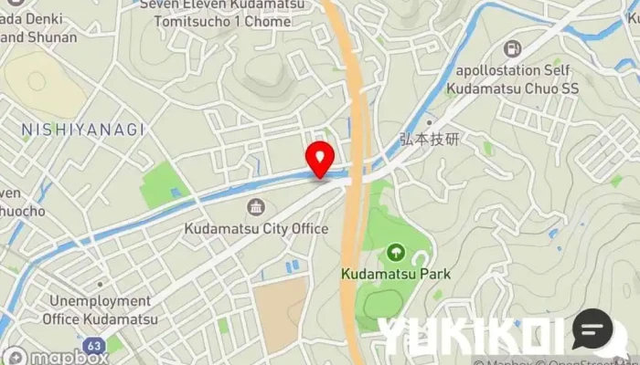 の地図 オックス・フォード レストラン で 下松市
