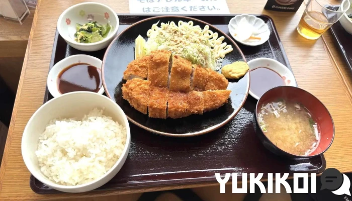 オドデ館レストラン おりつめ -  豚カツ - 九戸村