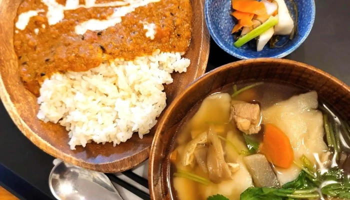 カフェ里やま -  カレー - 一戸町