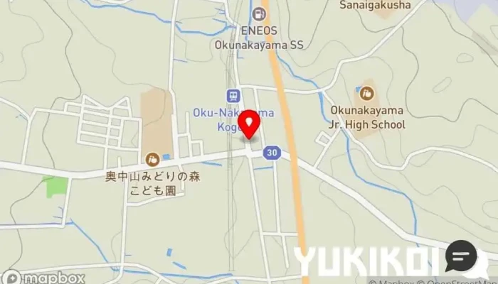 の地図 カフェ里やま レストラン, カフェ・喫茶, ファミリー レストラン, カレー店, 和食店, 軽食店 で 一戸町