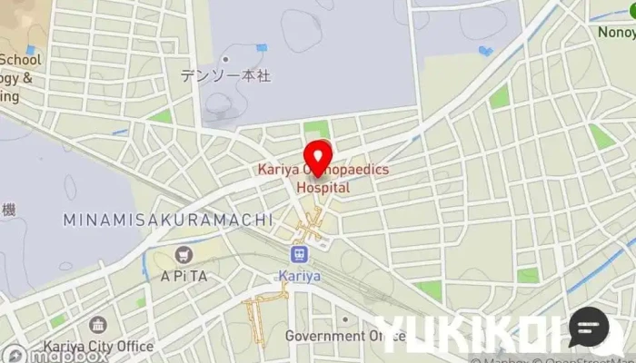 の地図 クラレット レストラン で 刈谷市