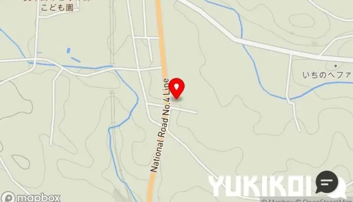 の地図 グランドパレス鳥越 結婚式場 で 一戸町