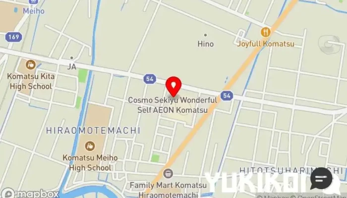 の地図 サブウェイ イオン小松店 サンドイッチ店 で 小松市