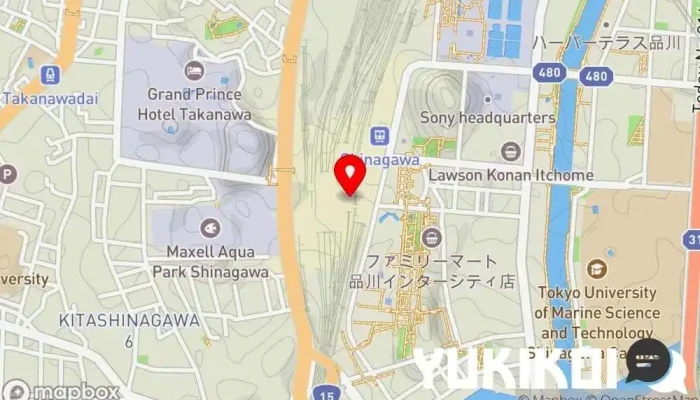の地図 シターラダイナー品川店 インド料理店, 現代風インド料理店 で 港区